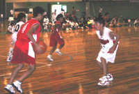 スポーツ少年団 バスケットボール写真
